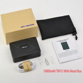 TKSTAR Magnet GSM Car GPS Tracker Locator 10000mAh Standby Free Real Time Online APP Rastreador Tracking Device TK905 TK915
