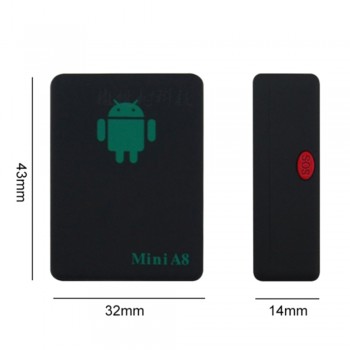 Mini A8 Rastreador Veicular GPRS Tracker Locator Real Time Car Kids Pet GSM/GPRS/LBS Tracking Adapter High Quality A8 Mini