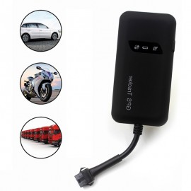GT02 Car Vehicle Motorcycle GSM GPS Tracker Locator With LCD Remote Control Real Time Anti-theft Device Built- in Monitoring CPU