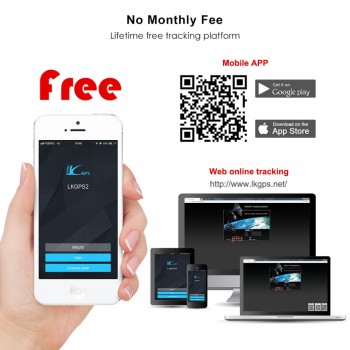 Relay GPS Tracker Car GPS Locator Cut Off Fuel Hidden Design GSM GPS Car Tracker Google Maps Realtime Track Shock Alarm Free APP