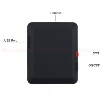 X009 Mini GPS Tracker Children Pet Car Tracking 2M Camera Monitor Video Real-time Recorder LBS GSM GPRS Locator With SOS Button