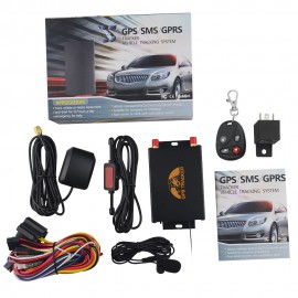 Car GPS Tracker GPS105B Locator TK105B Tracking Device Remote Controller Dual SIM Slot Optional Camera / Fuel Cut Off 100% Coban