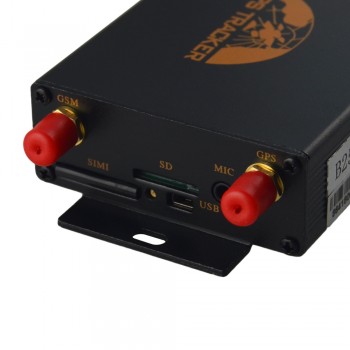 Car GPS Tracker GPS105B Locator TK105B Tracking Device Remote Controller Dual SIM Slot Optional Camera / Fuel Cut Off 100% Coban