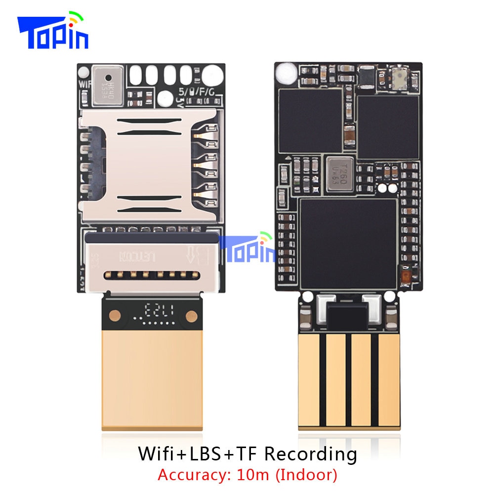 Smallest ZX618 PCBA Wifi LBS GSM Tracker Positioning TF card Voice Recording Indoor Accuarcy 10m Mini 20*13mm Voice Monitoring