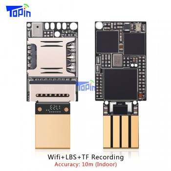 Smallest ZX618 PCBA Wifi LBS GSM Tracker Positioning TF card Voice Recording Indoor Accuarcy 10m Mini 20*13mm Voice Monitoring