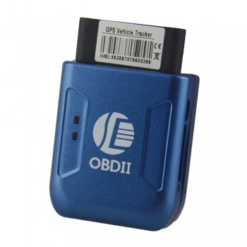 Mini GPRS Car Tracker OBD II TK206 Real Time Car Tracking Device with Geo-fence Protect Anti-theft Vibration Alarm Locator
