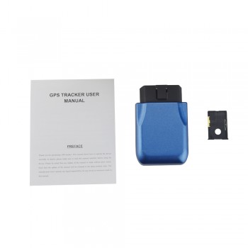 Mini GPRS Car Tracker OBD II TK206 Real Time Car Tracking Device with Geo-fence Protect Anti-theft Vibration Alarm Locator