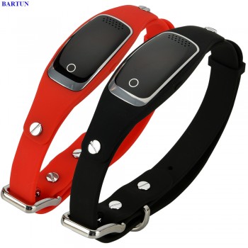 Mini Waterproof Silicon Pets Collar GPS GSM GPRS Tracker Real time Locator GPS+LBS+WIFI Location for Dog Cat Tracking Geofence