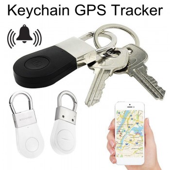 Keychain GPS Tracker R2 Anti-lost Alarm Smart Key Finder Selfie Shutter Bluetooth Locator Tracking Device for Child Pet Elder