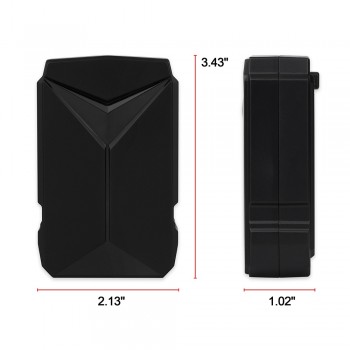 Car GPS Tracker Vehicle GPS Locator D1 Waterproof Magnet Standby 180 Days Real Time GPS LBS Position Lifetime Free Tracking