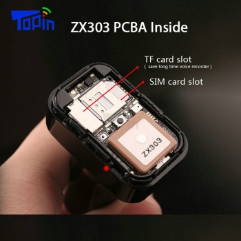 Topin CT2 Car Charger GPS Tracker GPS GSM Wifi LBS Real-time Tracking Call SMS Voice Monitoring Recorder Free APP Web ZX303 PCB