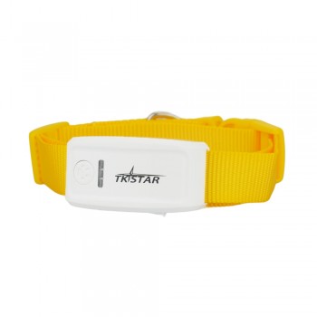 100% Original tkstar Tracker TK909 pet gps gsm gprs tracker Locator GPS Tracking device with collar for dog cat free web APP