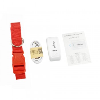 100% Original tkstar Tracker TK909 pet gps gsm gprs tracker Locator GPS Tracking device with collar for dog cat free web APP