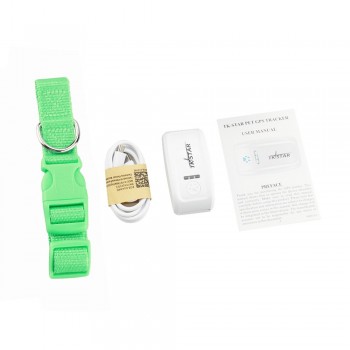 100% Original tkstar Tracker TK909 pet gps gsm gprs tracker Locator GPS Tracking device with collar for dog cat free web APP