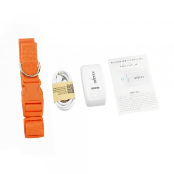 100% Original tkstar Tracker TK909 pet gps gsm gprs tracker Locator GPS Tracking device with collar for dog cat free web APP