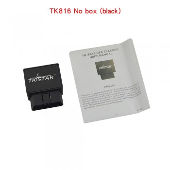 Mini Tracking Device OBD Vehicle Car GPRS GPS Tracker TK816 Accurate positioning Sleep by shock sensor mode sleep by time mode