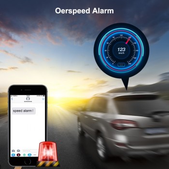 GPS Tracker Car Shock Alarm Car Relay Cut Off Oil Power GPS Vehicle Locator Tracking Device Remote Control Anti-theft Monitoring