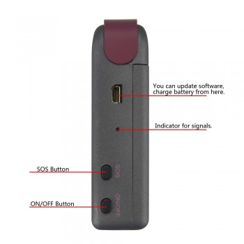 Mini Personal GPS Tracker GPS102B Geo-fence Car Vehicle GPS Tracking Device TK102B Over Speed Alarm Support Multi-language amp; APP