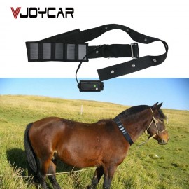 VJOYCAR Solar GPS Tracker Collar Waterproof Real Time gps Locator For Large Pet leather GSM GPS Cow Rastreador Tracking Software