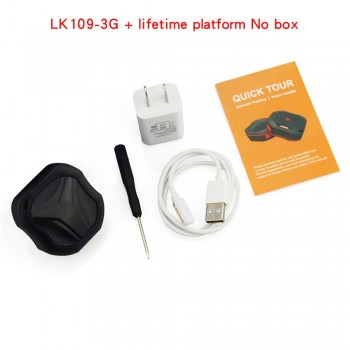 Easy operation 3G WCDMA Mini GPS tracker LK109-3G SOS Real-time tracking For personal Displacement/Low battery/Power off alert