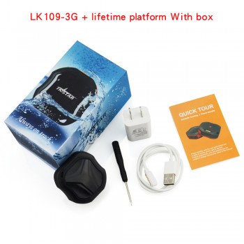 Easy operation 3G WCDMA Mini GPS tracker LK109-3G SOS Real-time tracking For personal Displacement/Low battery/Power off alert