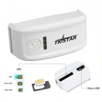 Popular Mini Pet Tracker With Collar GSM/GPRS Positioning Real Time GPS Tracker Dog Pet TK909 LK909