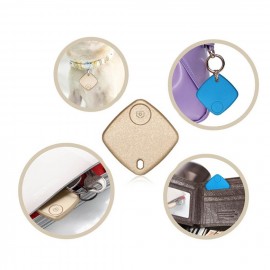 Mini Car Bluetooth Anti-lost Device Multi-function Burglar Alarm Square 4.0 Gray Black Blue Golden White mini gps tracker car