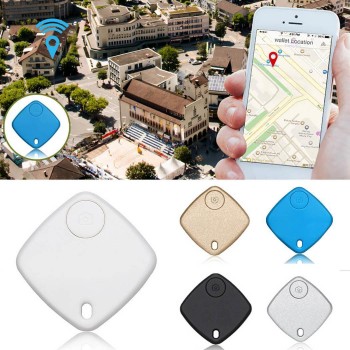 Mini Car Bluetooth Anti-lost Device Multi-function Burglar Alarm Square 4.0 Gray Black Blue Golden White mini gps tracker car