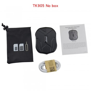 High Accuracy Smart GSM GPS Tracker TK905 Long Standby Time Overspeed Alarm Powerful Magnet History Route Playback Waterproof