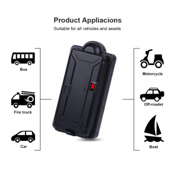 Long Battery GPS Tracker Car Motorcycle Vehicle GPS Locator TK05SE 5000mAh Waterproof Magnet Drop Alert Free Tracking Software