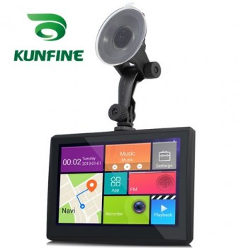 7 Inch Android Car DVR GPS Navigation Radio 8GB 512M Truck Vehicle GPS Navigators Lorry Free Map Upgrade Audio recording