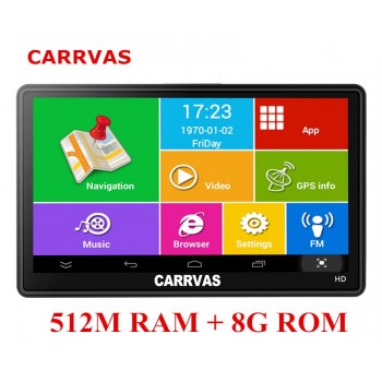 7 inch Car GPS Navigation Capacitive screen WIFI FM AV-IN Built in 8GB/512M Android with New Map Truck vehicle gps Navigator