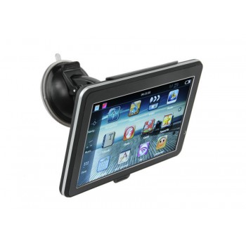7 inch HD Touch Screen Car GPS Navigation 256M 8GB Sat Navigator FM Transmitter Buddle latest free maps