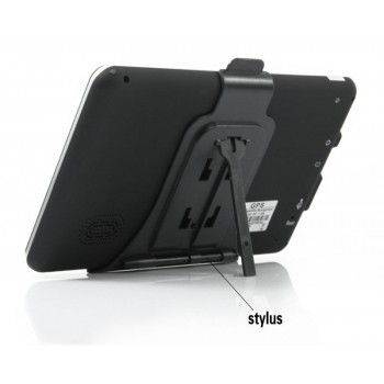 7 inch HD Touch Screen Car GPS Navigation 256M 8GB Sat Navigator FM Transmitter Buddle latest free maps
