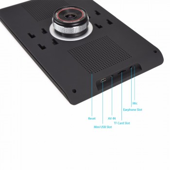 9 inch Android Car Truck GPS Navigation 8GB 16GB DVR Video recorder Tablet  AV-IN support reversing camera  with free Maps