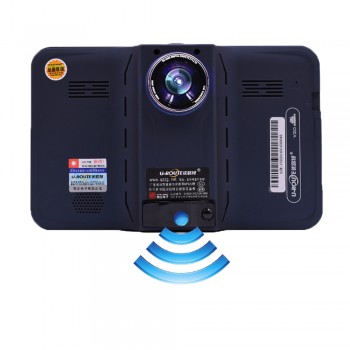 sbhei 7 inch GPS Navigation Android GPS DVR Camcorder 16GB Allwinner A33 Radar Detector Rear View Camera with Night Vision