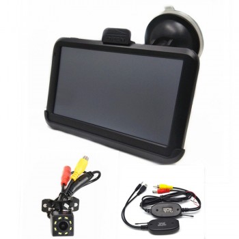 New 5 inch Car GPS Navigation 8G Sat Nav MTK800M+FM Transmitter+Free Maps,Bluetooth AV-IN amp;Rearview camera optional