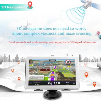 X8 7 Inch Touch Screen Ultra Thin Car Truck GPS Navigation System Portable 8GB FM  Touch Screen HD Europe/America/Australia Maps
