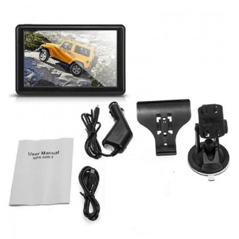 7 inch Car GPS Navigation Satnav 800mhz CPU 128/8gb Support Russia/EU/Norht amp;South America/Asia/Africa/AU NZ/Middle east Maps