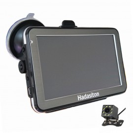 5 Touch Screen  Car GPS Navigation CPU800M 8G Sat Nav FM+Free maps,Bluetooth AV-IN amp;Rearview camera optional