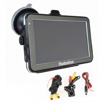 5 Touch Screen  Car GPS Navigation CPU800M 8G Sat Nav FM+Free maps,Bluetooth AV-IN amp;Rearview camera optional