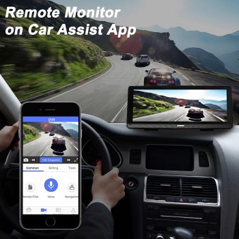 Bluavido 8 4G Android GPS Navigation ADAS Full HD 1080P Car DVR Camera WiFi remote Monitor BT 4.0 auto Video Recorder Dash cam
