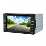 6 2 Din Car DVD USB SD Player GPS Navigation Bluetooth Radio Multimedia HD Entertainment System for Car
