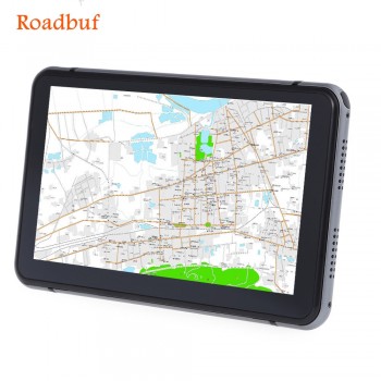 7 inch Touch Screen Car GPS Navigation Player Windows CE 6.0 Truck Vehicle GPS Navigator pre-loaded map 800x480 Resolution Hi-Fi