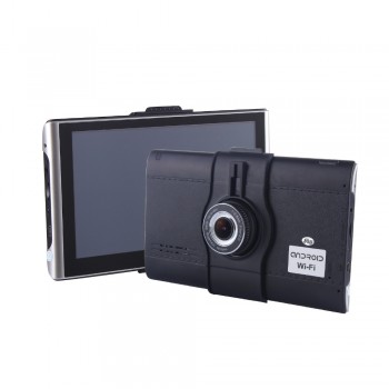7 inch Capacitive Android Car GPS navigator MTK8127 Quad Core 1080P Car DVR Recorder WIFI Bluetooth AV-IN Navigation free maps