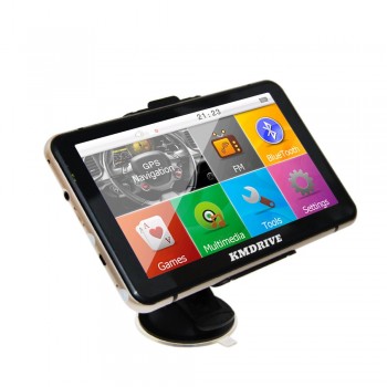 KMDRIVE 7 Touch Screen Car GPS Navigation Bluetooth AV-IN Sat Nav 8GB Russian/EU/Northamp;South America/Asia/Africa/AU NZ Maps