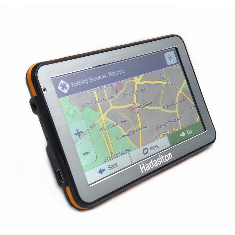 Hot-sale 5 Touch Screen  Car GPS Navigation CPU800M 128M/4GB/8G+FM Transmitter+Free latest maps