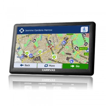 CARRVAS 7 inch Capacitive Screen Car/Truck GPS Navigation 800M/Bluetooth/AV-IN/8GB/256M 2017 Maps For Europe or Navitel Russia