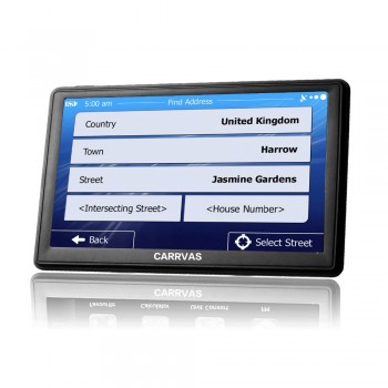 CARRVAS 7 inch Capacitive Screen Car/Truck GPS Navigation 800M/Bluetooth/AV-IN/8GB/256M 2017 Maps For Europe or Navitel Russia