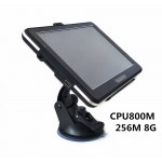 7 INCH SAT NAV HD CAR GPS NAVIGATION CPU 800M 256M/8GB + Bluetooth AV-IN + FM Transmitter+ Free latest maps